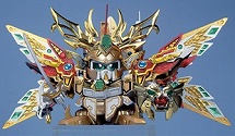 靠輝羅鋼極彩貼紙復活的幻之BB戰士第2彈！「SD武者鋼彈轟炎武威