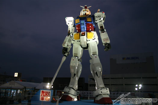 靜岡「RG(REAL GRADE)1/1鋼彈企劃」立像報導【之四・前夜祭】