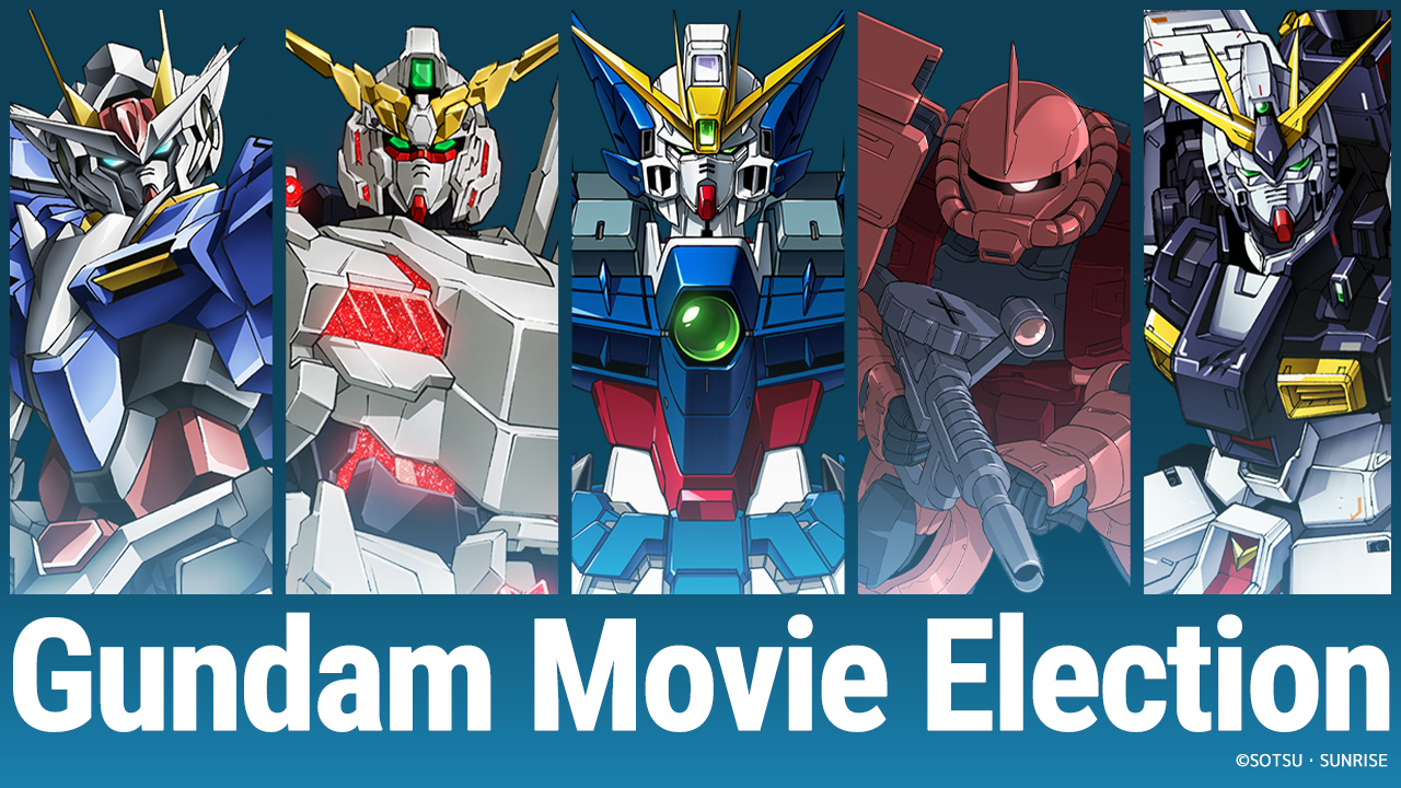   Gundam Movie election
